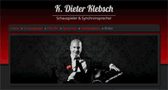 Desktop Screenshot of dieter-klebsch.de