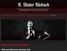 Tablet Screenshot of dieter-klebsch.de